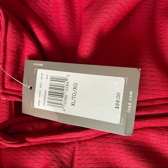 Izod golf XFG red pullover cool FX - Picture 6 of 6